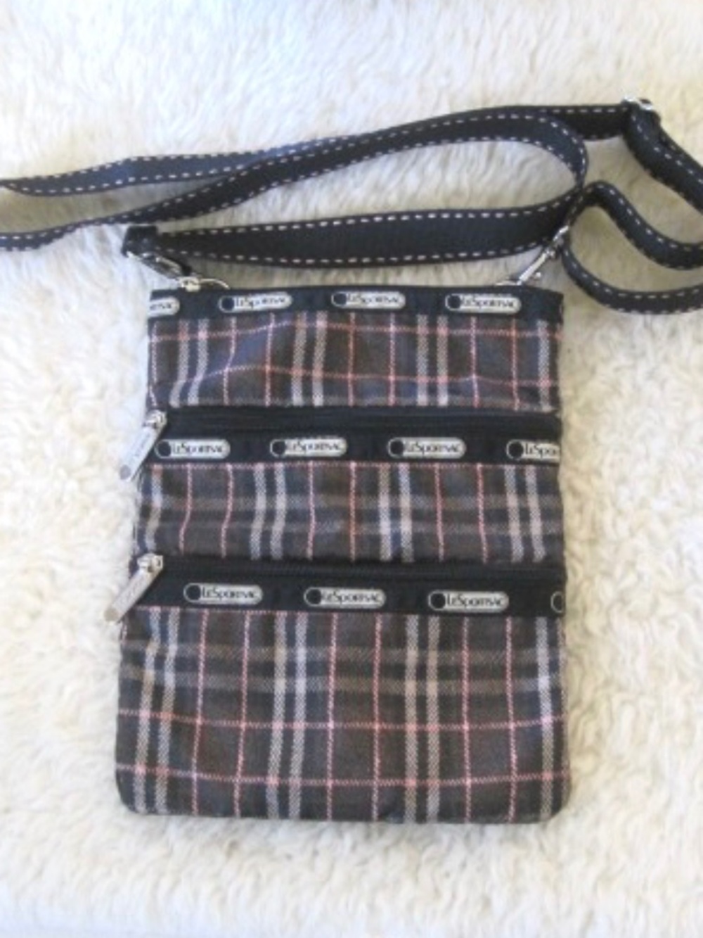 LeSportSac Triple Zip Kasey Crossbody Bag